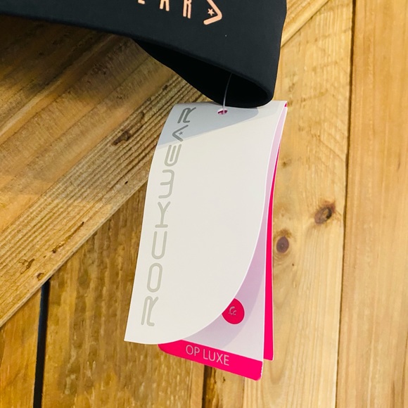 NEW Rockwear Black Milos High Impact Sports Bra 16 - Picture 10 of 12